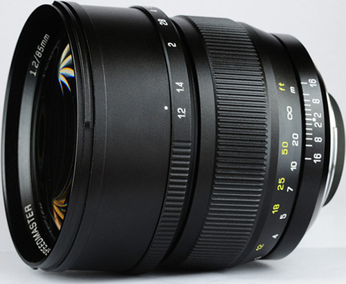 纯国产器材？中一发布手动85mm F1.2镜头