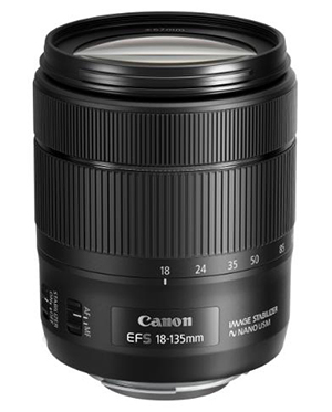 EF-S 18-135mm f/3.5-5.6 IS USM镜头