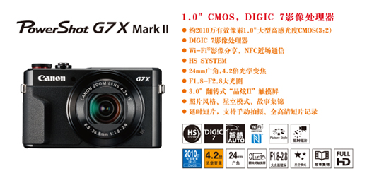 PowerShot G7 X Mark II