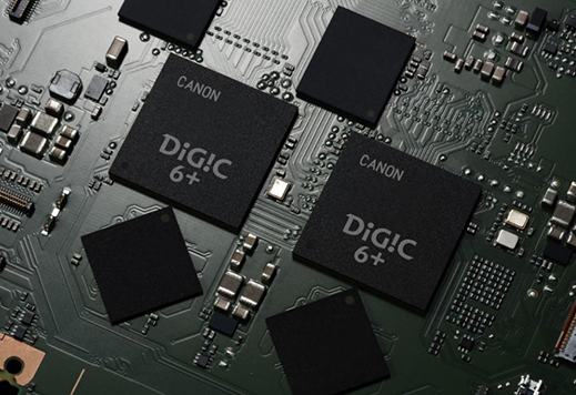 双DIGIC 6+影像处理器进一步提升了对影像数据进行高速处理的能力